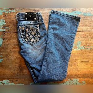 GIRLS Size 14 Miss Me BOOTCUT